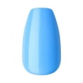 thumbnail image 4 of KISS imPRESS No Glue Needed Press On Nails, Color, Serene Blue, Blue, Medium Coffin, 30 Count, 4 of 5