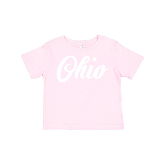 Inktastic Ohio Text Boys or Girls Toddler T-Shirt