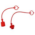 thumbnail image 4 of MOKKHNB 2 Ensembles Bouchons de Poussière Hydrauliques en PVC Rouge pour Rallonge de Produit, 4 of 8