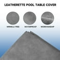 thumbnail image 3 of GSE Games & Sports Expert 7'/8'/9' Heavy Duty Leatherette Billiard Pool Table Cover. Tearproof & Waterproof Cover for Pool Table, Tennis Table (4 Colors Available), 3 of 8