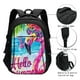 thumbnail image 3 of Easygdp Tropical Flamingo Summer Mochila para Laptop de Viaje con Puerto USB, Mochila para Laptop con Puerto de Carga USB para Mujeres y Hombres, 3 of 7