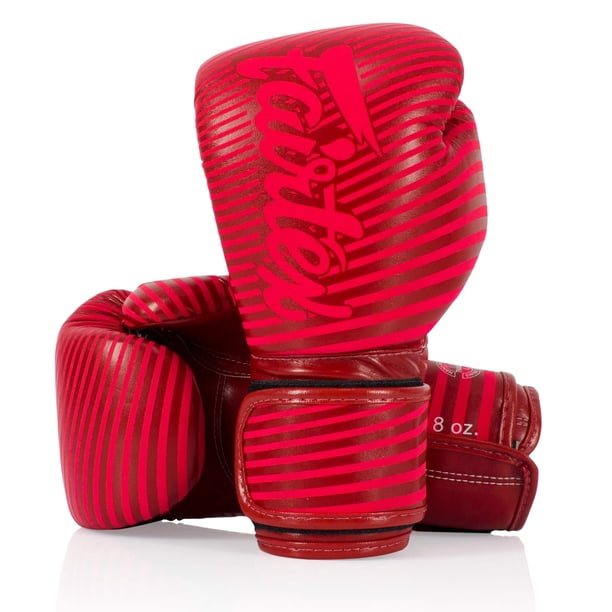 Guantes de boxeo Fairtex BGV14 de microfibra para muay thai para niños y adultos