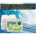 thumbnail image 3 of EHOMEA2Z Surf Wax Cool Cold High Performance All Natural 6 Pack Grapefruit Scent Surfwax Surfing Surfboard Bumps, 3 of 3