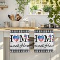 thumbnail image 4 of 250th Anniversary Kitchen Towels Set of 3, Grey Wood Home Sweet Black Plaid Absorbent Dish Towels for Kitchen, Microfiber Hand Towel, Quick Drying Tea Towel for Cleaning Decorative Dishcloths, 4 of 7