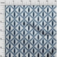 thumbnail image 2 of oneOone Organic Cotton Poplin Twill Fabric Diamond Ikat Decor Fabric Printed BTY 42 Inch Wide, 2 of 4