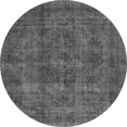 thumbnail image 1 of Ahgly Company Indoor Round Oriental Gray Industrial Area Rugs, 6' Round, 1 of 4