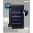 KUPPET 27 Bottles Wine Cooler, Compressor Freestanding Chiller