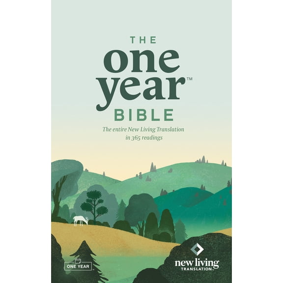 One Year Bible-NLT, (Paperback)