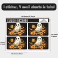 thumbnail image 2 of 4Pcs Credit Card Stickers Ghost Flowers Debit Card Decor Cards Protecting Waterproof Removable No Bubble Matte Scratch Resistant Film for Transportation Card Bank Card 3.3x2.1in, 2 of 6