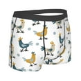 thumbnail image 3 of Balery Farm Roosters Men's Boxer Briefs, Soft and Breathable Cotton Underwear with nylon Waistband-XX-Large, 3 of 9