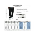 thumbnail image 2 of FASHIONWT Men Plus Size Solid Drawstring Elastic Waist Full Length Straight-leg Casual Cargo Pants, 2 of 5