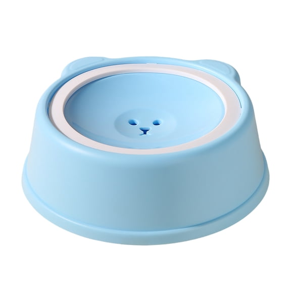 Slow Feed Floating Water Dispenser Bowl for Messy Drinkers Puppies Cats and Dogs at Home or During Travel