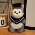 thumbnail image 1 of Cartoon PhD hat doll Plush toy PhD doll Graduation season commemorative gift, 1 of 3