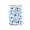 B Blue, variant on Star Multi Size White Adhesive Face Gems Stars for Stage Performance Makeup Nail Art Party Festival Decorations 1 Sheet
