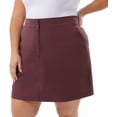 thumbnail image 5 of 32 Degrees Cool Womens Lightweight Tech Skort (US, Alpha, Large, Regular, Regular, Crushed Violet), 5 of 8