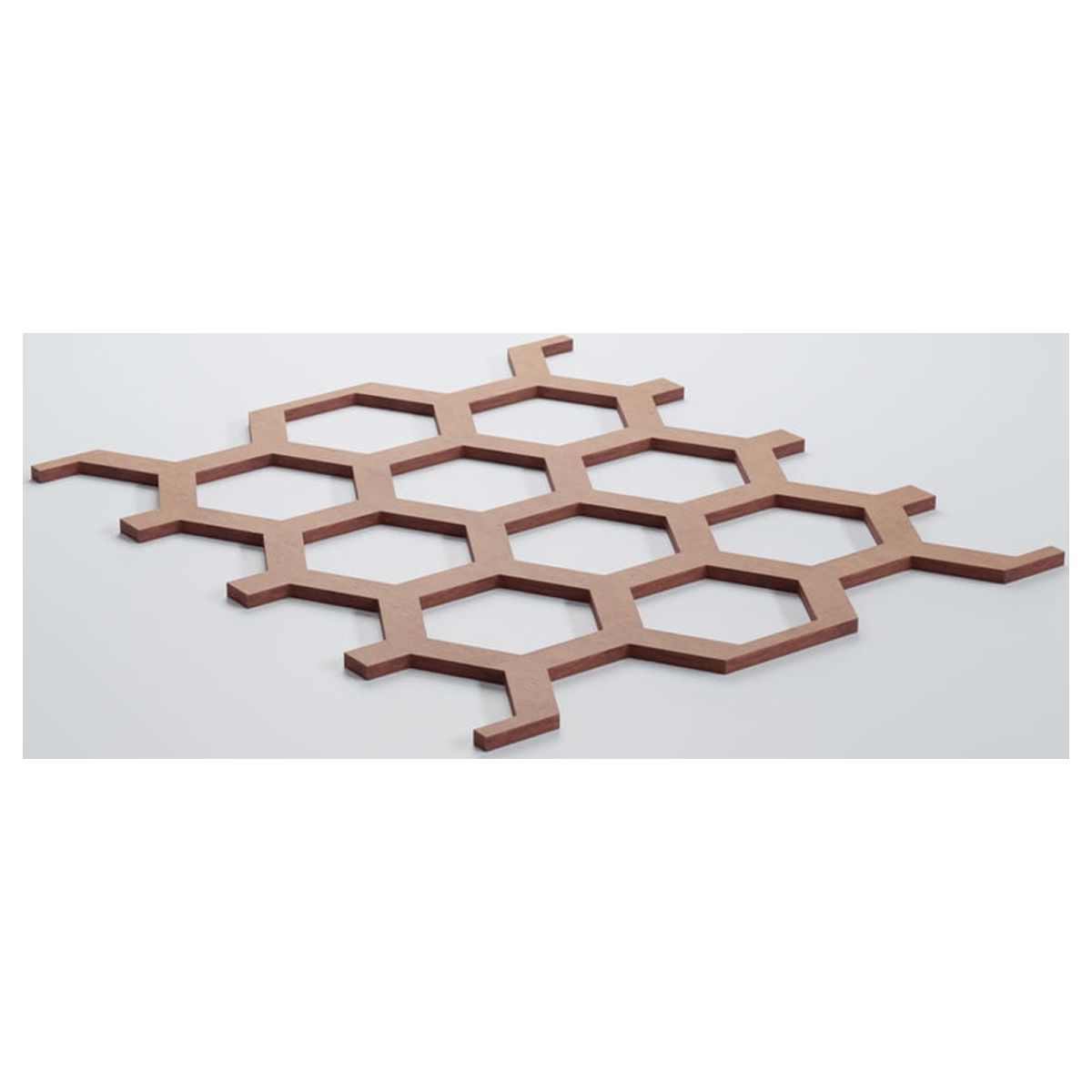 Ekena Millwork 7 1/2"W x 11 3/8"H x 1/4"T Small Westmore Decorative Fretwork Wood Wall Panels, Wood (Paint Grade)