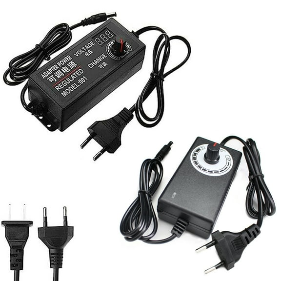 AC DC 3V 5V 9V 12V 24V 36V Power Adapter Supply Display Srceen 220V To 12V 1A 2A 3A 10A LED Power Adapter Adjustable Charger