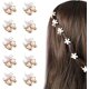 thumbnail image 1 of 10 mini pinzas para el cabello con perlas, mini pinzas en forma de flor con perlas, mini pasador, clip de metal, accesorios decorativos para el cabello para mujeres y niñas, cumpleaños P, 1 of 5