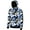 Blue&Black Camo, variant on BASSDASH Men’s Hunting Fleece Hoodie Midweight Water Resistant Performance Camo Fishing Outdoor Pullover Sweatshirt FS29M
