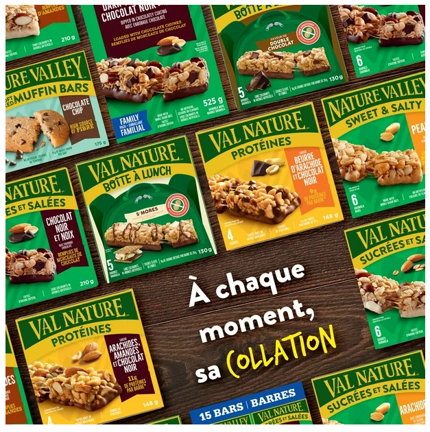Nature Valley Peanut Butter Dark Chocolate Protein Granola Bars, 148g (3 Pack)