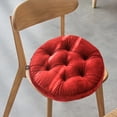 thumbnail image 6 of Summer Savings Clearance! Boovnll Chair Cushions, 16" Soft Comfortable Thicken Non-Slip Velvet Round Outdoor Cushions, Chair Cushion for Outdoor, Indoor, Garden, Patio, Sofa, Couch - Seat Cushion, 6 of 6