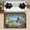 Multicolour 3, variant on CURLYOOT Books Old Library Rug for Living Room Bedroom, 4x6 Ft Washable Area Rug, Non Slip Rugs for Entryway, Large Carpet for Indoor Dining Room