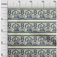 thumbnail image 1 of oneOone Georgette Viscose Fabric Ethnic Block Print Sewing Fabric BTY 42 Inch Wide, 1 of 4