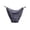 Grey, variant on Women Lace Silky String Bikini Panties Comfort Cheeky Underwear Briefs Size: M Blue