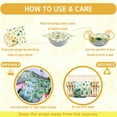 thumbnail image 4 of Reusable Beeswax Wrap - 9 Pack Beeswax Wraps for Food, Eco-Friendly Beeswax Food Wraps, Bread Sandwich Wrapper - Organic, Sustainable, Zero Waste, Reusable Plastic-Free Food Wrap, 1XL, 3M, 5S, 4 of 6