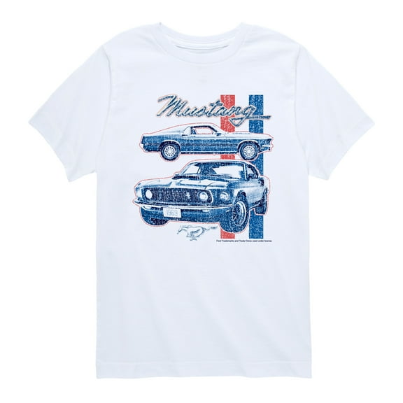 Ford - 69 Mustang - Youth Short Sleeve Graphic T-Shirt