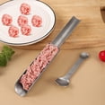 thumbnail image 2 of Meat Ball Maker Tool Stainless Steel Meatball Maker Handmade DIY Meatball Moulds, 2 of 9