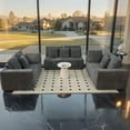 thumbnail image 6 of 135.5" Modular Sectional Sofa, Gray U-Shaped Sofa 6-Seater Bonouch with Reversible Chaise, Corduroy Fabric Couch for Living Room & Bedroomeless Cloud C, 6 of 8