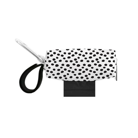 Oh Baby Bags Duffel Dispenser Gift Box, Black Dots