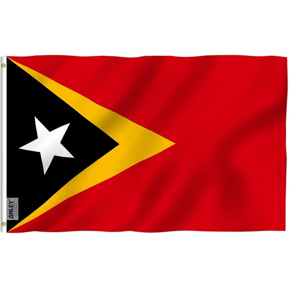 ANLEY 3 ft x 5 ft East Timor Flag - Timor-Leste Flags Polyester