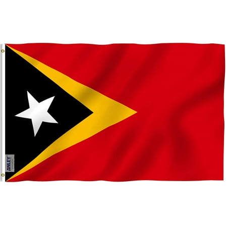 ANLEY 3 ft x 5 ft East Timor Flag - Timor-Leste Flags Polyester