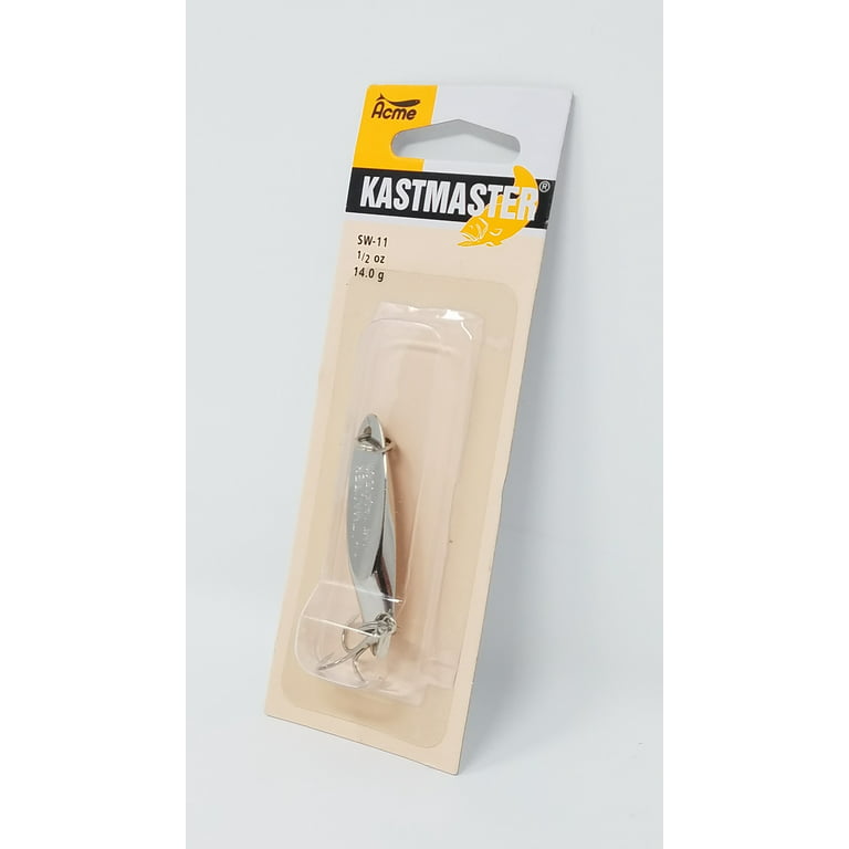 Acme Tackle Kastmaster Fishing Lure Spoon Chrome 1/2 oz.