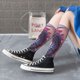 thumbnail image 5 of Fotbe Dragon Calcetas Divertidas Estampadas para Hombre y Mujer, Calcetas de Algodón hasta la Rodilla para Caminar, Correr, Enfermería y Embarazo, 5 of 6