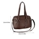 thumbnail image 5 of Bolso de hombro de PU informal japonés Minnieouse opción moderna y práctica para estudiantes bolso japonés Bolsas de mensajero y de hombro marrón oscuro, 5 of 6