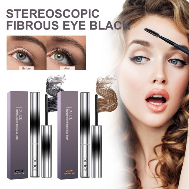 Mascara de Pestañas Ganfancp Eye Black Volumen 4Ml