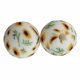 thumbnail image 3 of 10/20 piezas de nuevas cuentas de silicona impresas de 15 MM, cuentas de silicona redondas de grado alimenticio para hacer joyas, pulseras, llaveros, accesorios DIY, 3 of 5