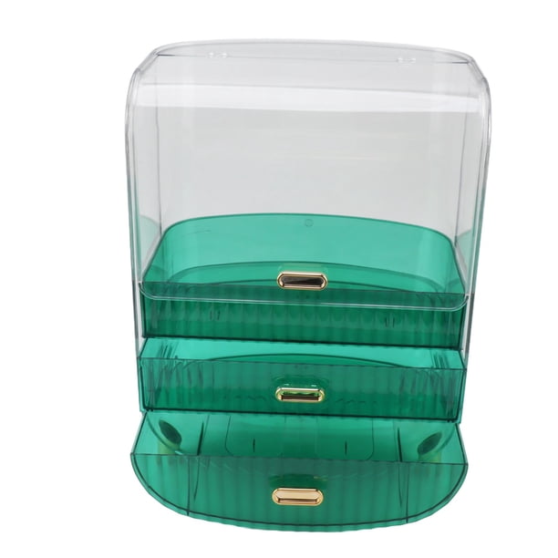 Organizador de Almacenamiento de Cosméticos Organizador de Maquillaje para Tocador Estuche de Exhibición de Cosméticos con Caja de Almacenamiento de 2 Capas y Estuches de ANGGREK Otros