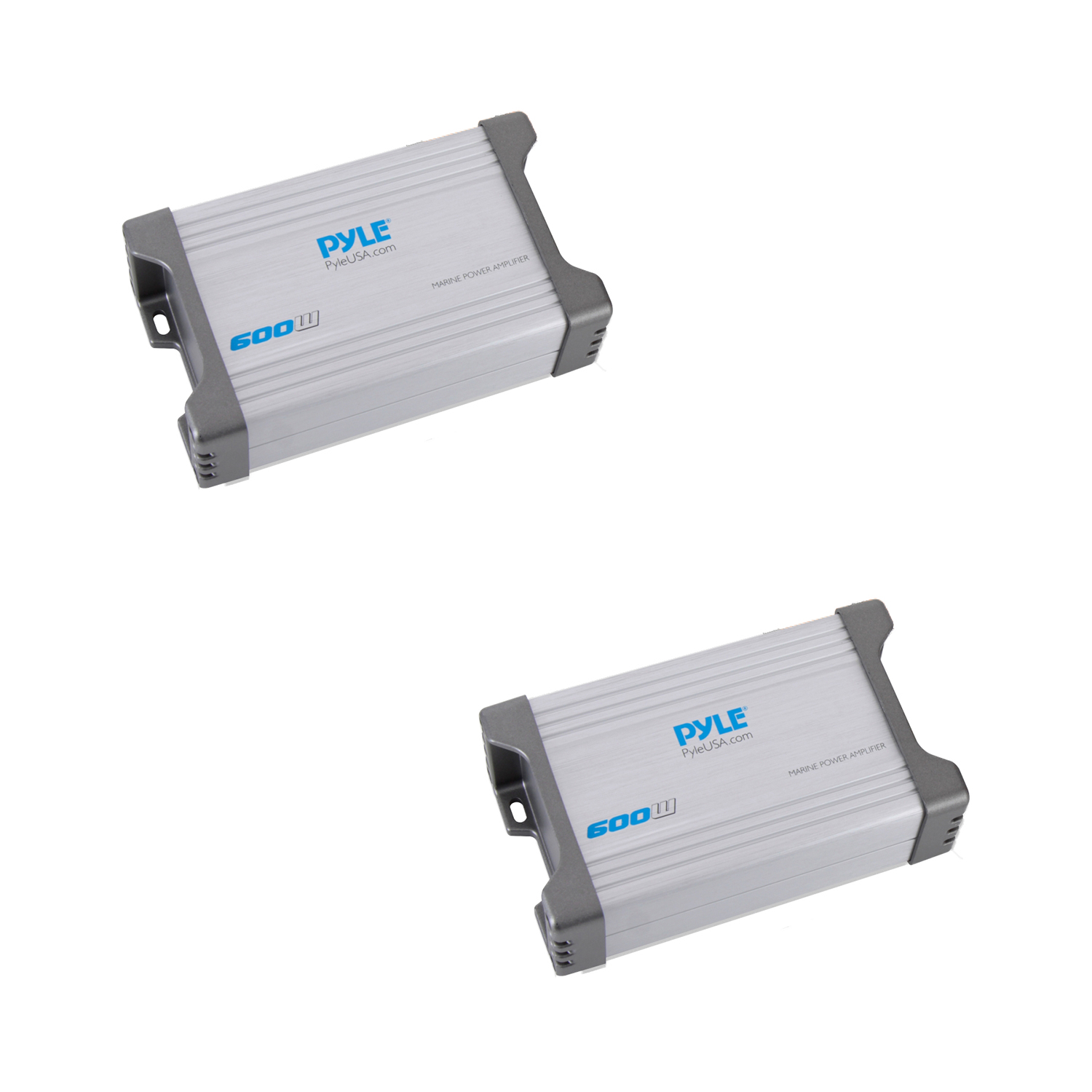 Pyle Waterproof 600 W 2 Channel Marine Power Audio Amplifier for Boats