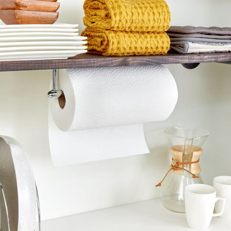 iDesign Stainless Steel Over the Cabinet Paper Towel Holder
