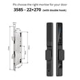 thumbnail image 1 of Waterproof Smart Door Lock Fingerprint APP Password RFID Card Keyless Digital Electronic Lock Aluminum/s Sliding ,Smart and Convenient, 1 of 6