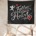 thumbnail image 3 of Tapicería de pared Follow Your Heart Aesthetic, 150 x 100 cm, microtela, 3 of 3