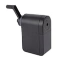 thumbnail image 1 of Long Point Pencil Sharpener, Adjustable Pen Tip Large Capacity Chip Chute Manual Pencil Sharpener Lead Grinding Design Black 10 Levels  for Sketch Pencil, 1 of 7