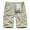 Beige, variant on JIUKU Cargo Shorts for Men Elastic Waised Lightweight Work Shorts Casual Summer Outdoor Hiking Shorts