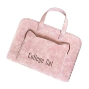TISHITA Computer Bag Carry on Laptop Case Large Work Briefcase Bag for Travel Laptop Pink