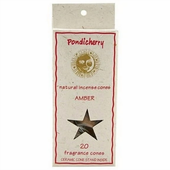 Amber Incense Cones 20 Count