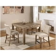thumbnail image 2 of Best Master Hadley Solid Wood Counter Height Chair - Light Gray/Beige (Set of 2), 2 of 4